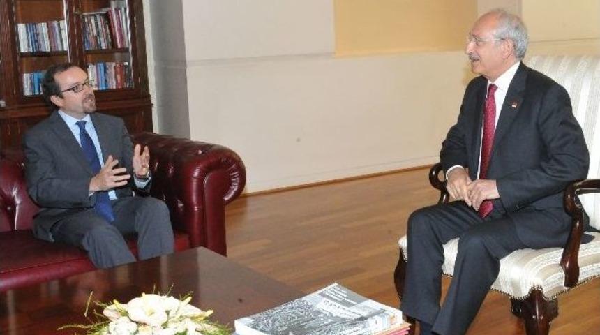 Kılı&ccedil;daroğlu, Abd B&uuml;y&uuml;kel&ccedil;isi Bass&rsquo;ı Kabul Etti