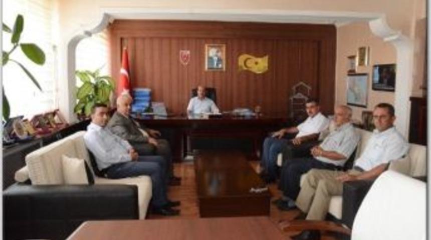 Mhp İl Başkanı Saltan, Genel Sekreter Bolat&rsquo;ı Ziyaret Etti