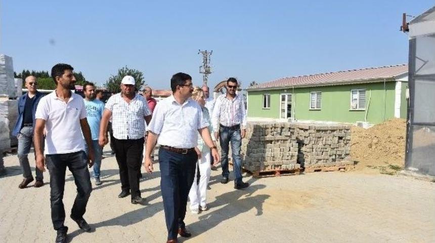 Karaağa&ccedil;lı&rsquo;ya 10 Bin Metrekare Parke Taşı D&ouml;şenecek