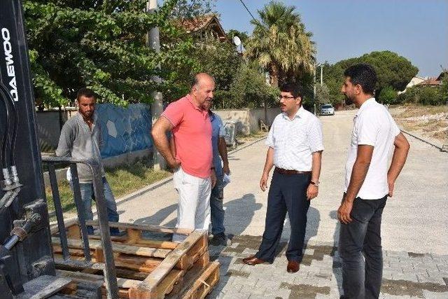 Karaağaçlı’ya 10 Bin Metrekare Parke Taşı Döşenecek