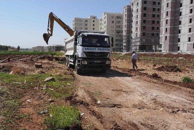 Haliliye Belediyesi Yeni Yapılar Bitmeden Yolları Açıyor