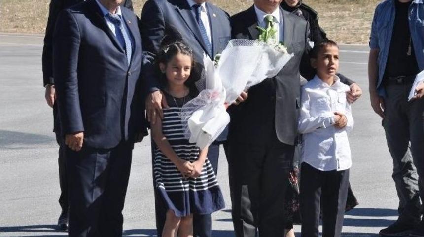 Orman Ve Su İşleri Bakanı Eroğlu İle Milli Eğitim Bakanı Yılmaz Sivas&rsquo;ta