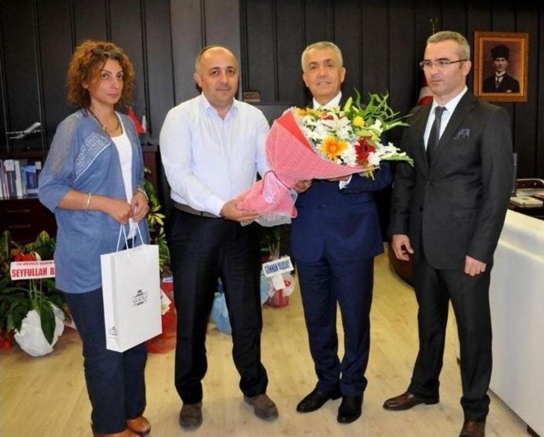 Rekt&ouml;r Bilgi&ccedil;&rsquo;e Ziyaretler Devam Ediyor