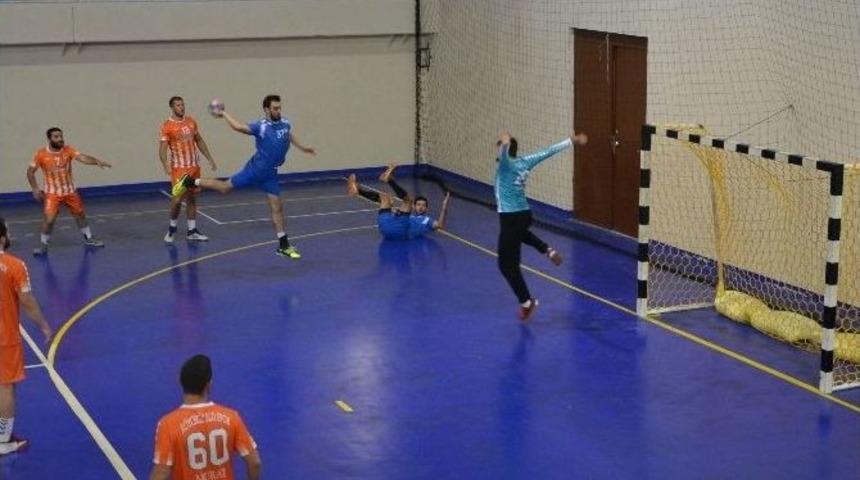 Hentbol Erkekler T&uuml;rkiye Kupası F Grubu Karşılaşmaları Ortaca&rsquo;da Başladı