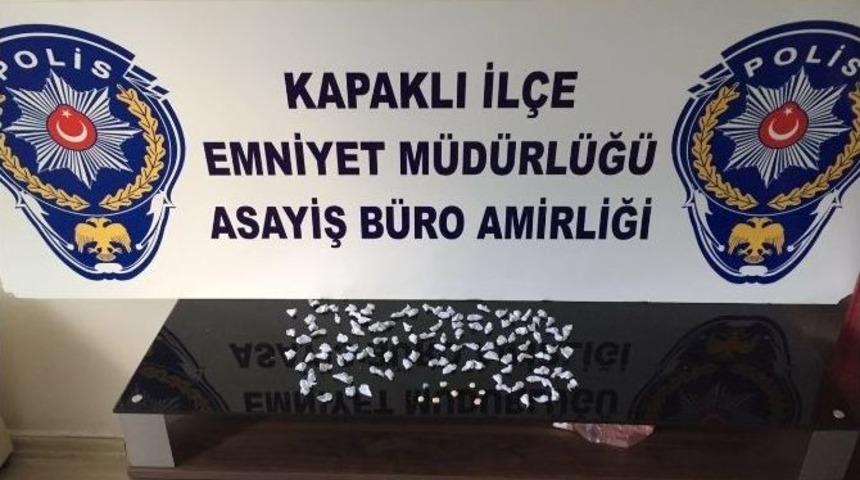 Kapaklı&rsquo;da Uyuşturucu Operasyonu