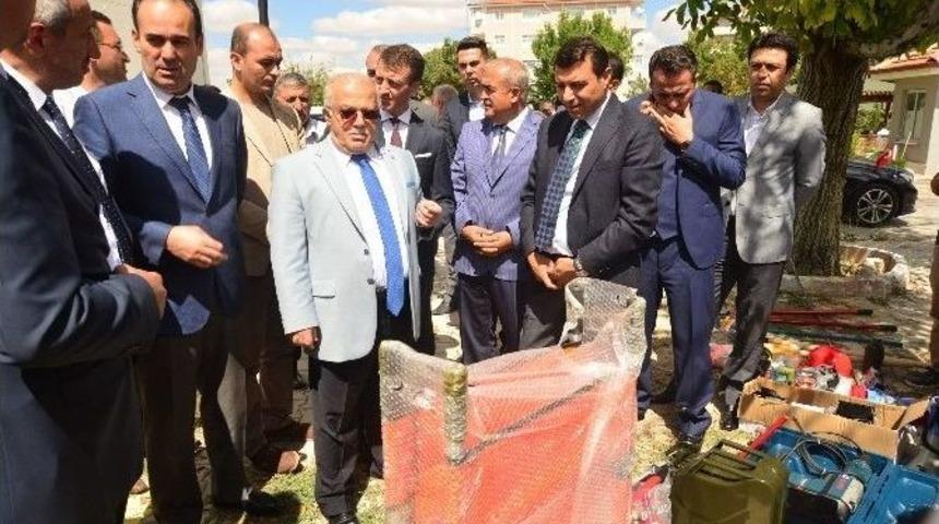 İl &Ouml;zel İdare Kaman Şantiyesi A&ccedil;ıldı