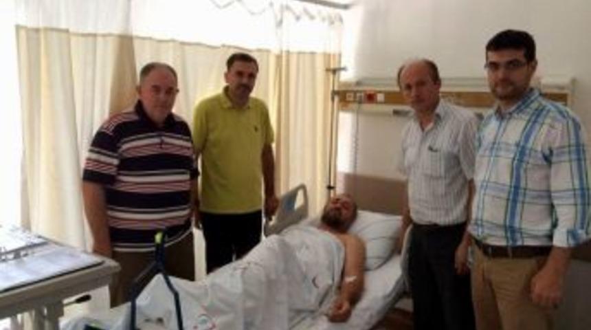 Aydın Sağlık-sen Hekime Y&ouml;nelik Bı&ccedil;aklı Saldırıyı Kınadı