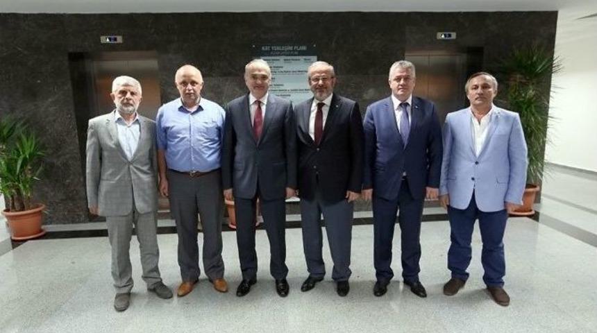 Dtso Y&ouml;netimi Bakan &Ouml;zl&uuml;&rsquo;y&uuml; Ziyaret Etti