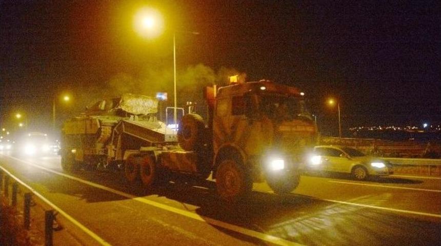 Gaziantep&rsquo;e &Ccedil;evre İllerden Tank Sevkıyatı