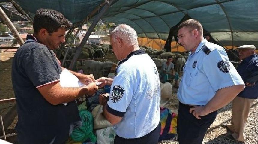 Konak’ta Kurban Satış Yerlerine Sıkı Denetim