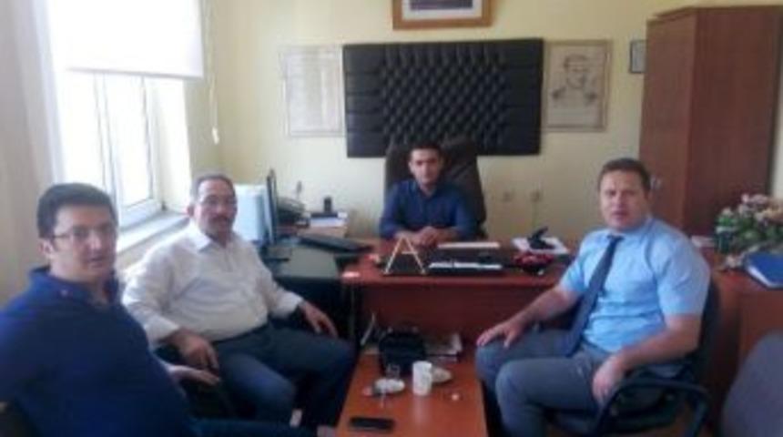 G&ouml;lpazarı İl&ccedil;e Gıda Tarım Ve Hayvancılık M&uuml;d&uuml;r&uuml; Babur&rsquo;a Hayırlı Olsun Ziyareti