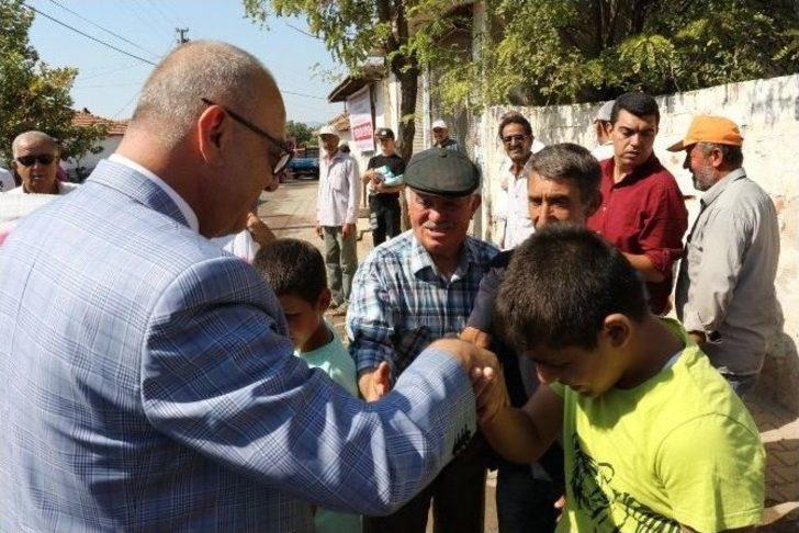Başkan Ergün Ahmetli Mahallerinde Vatandaşla Buluştu G3