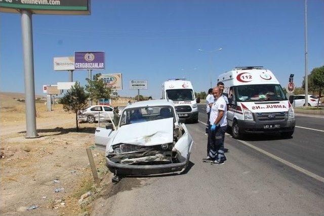 Şanlıurfa’da Trafik Kazası: 2 Yaralı