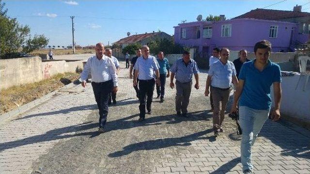 Teski Genel Müdürü Başa, Hayrabolu’da İncelemelerde Bulundu