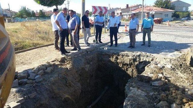 Teski Genel Müdürü Başa, Hayrabolu’da İncelemelerde Bulundu