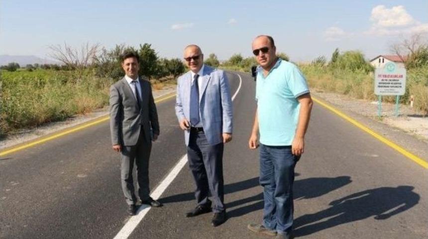 Başkan Erg&uuml;n, Ahmetli Reg&uuml;lat&ouml;r Yolunu İnceledi