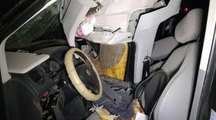 D&uuml;ğ&uuml;n Gecesi Trafik Kazası: 1 &Ouml;l&uuml;