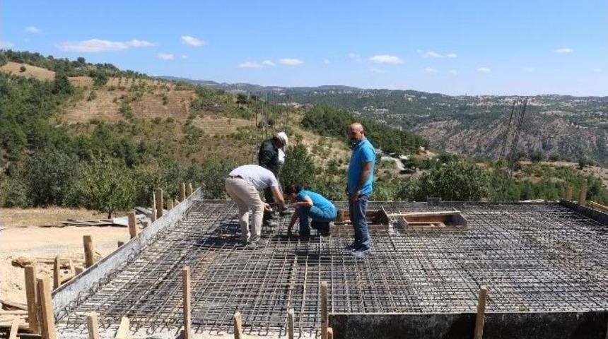 Yarbasan&rsquo;ın İ&ccedil;me Suyu Deposundaki &Ccedil;alışmalar Denetlendi