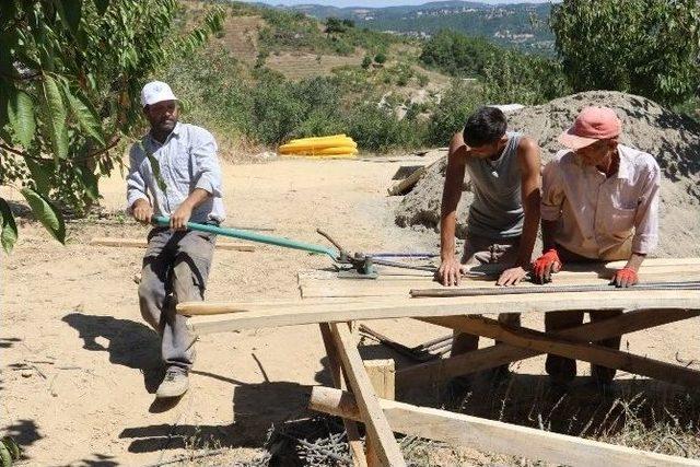 Yarbasan’ın İçme Suyu Deposundaki Çalışmalar Denetlendi