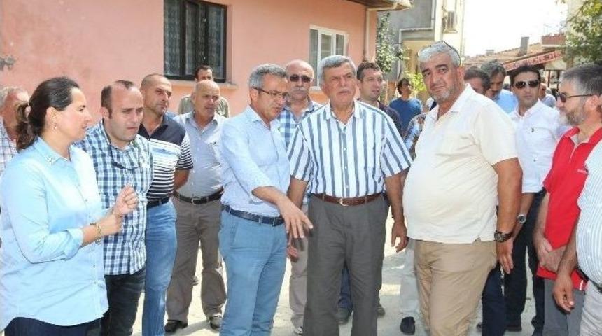 Başkan Karaosmanoğlu Ve K&ouml;şker &Ccedil;alışmaları Yerinde İnceledi