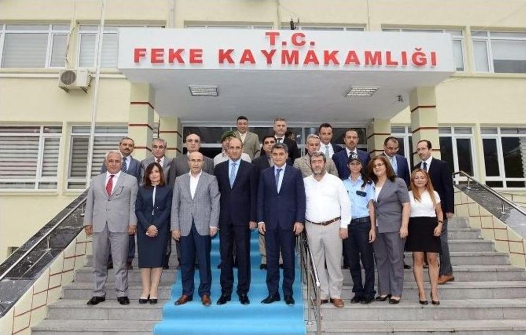 Vali Demirtaş Feke&rsquo;de