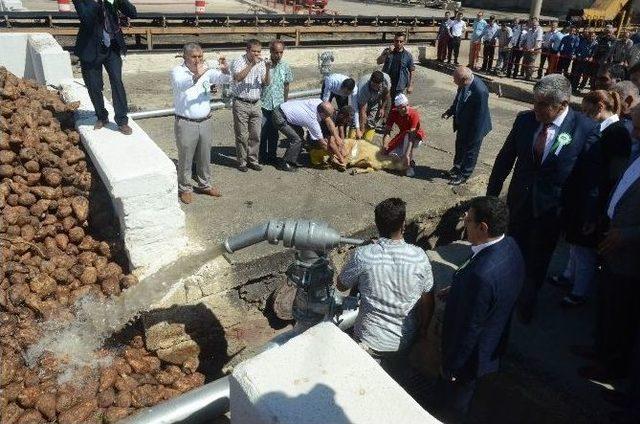 Bakan Tüfenkci, Malatya Şeker Fabrikası’nın 61. Kampanya Döneminin Açılışına Katıldı