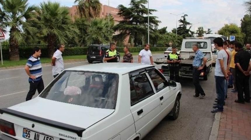 Ceza Kesen Polis Darp Edildi