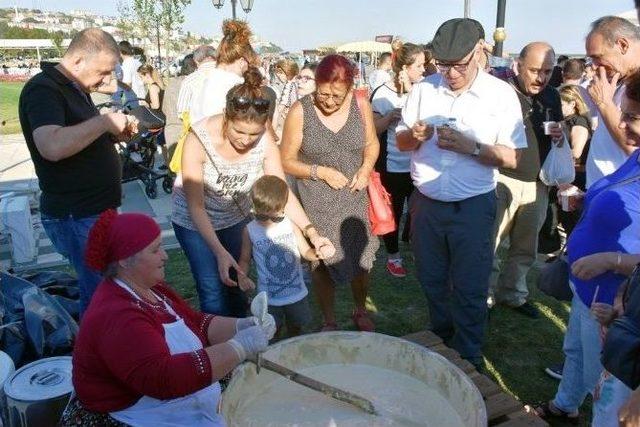 2. Bağbozumu Ve Ekoloji Festivali’nde Bulama Ve Pekmez İkramı