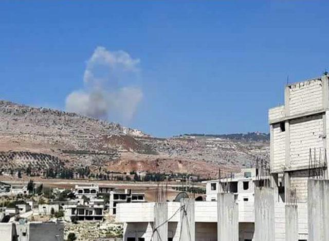 İdlib'i vuran uçakların sesi, Hatay'ın sınır köylerinde duyuldu