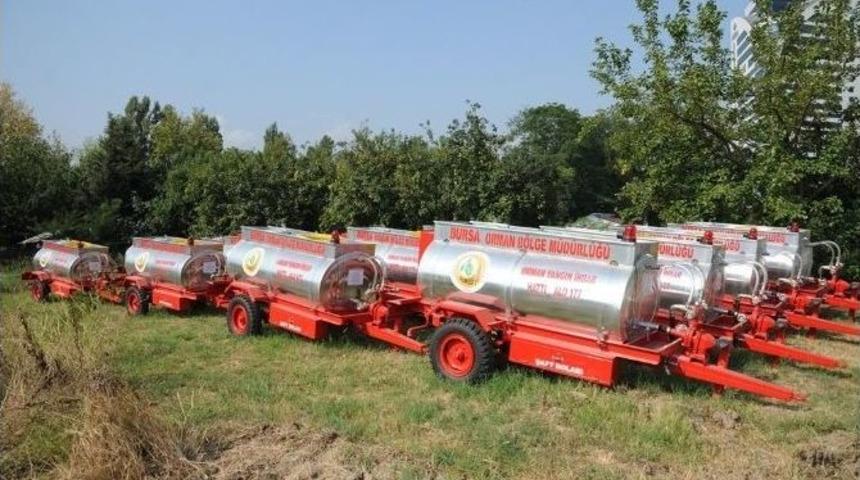 Bursa&rsquo;da Orman Yangınlarıyla İlgili Sıkı Tedbir