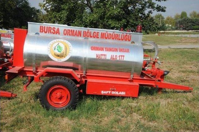 Orman Yangınlarına Erken Müdahale İçin Köyler Su Tankerlerine Kavuşuyor