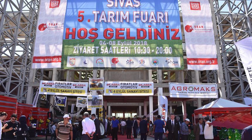AGRO Sivas 2018 Tarım, Hayvancılık ve Gıda Fuarı açıldı