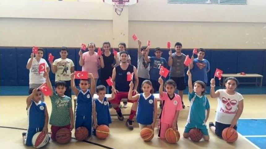 Adıyamanlı Minikler Basketbolu Sevdi