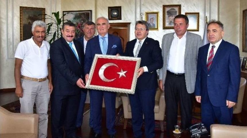 Gümüşhane Heyetinden Başkan Yılmaz’a Ziyaret