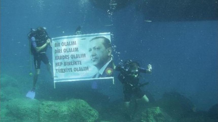 Dalgı&ccedil;lardan Birlik Mesajı