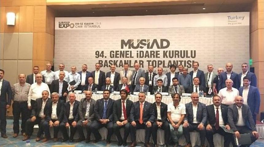 M&uuml;siad Başkanı İsmail &Ccedil;akmak G&uuml;mr&uuml;k Ve Ticaretle İlgili Sıkıntıları Bakana İletti