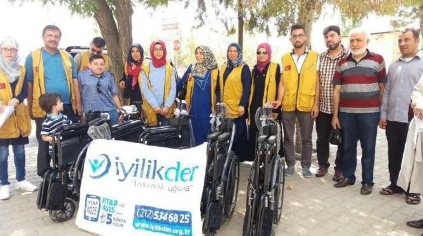 İyilik-der&rsquo;den Tekerlekli Sandalye Yardımı