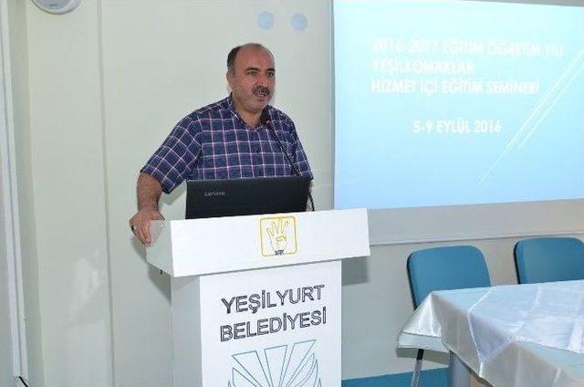 Yeşilkonak Eğitim Merkezi Öğretmenlerine Hizmet İçi Eğitim Semineri