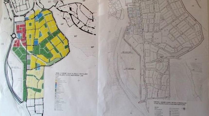 &Ccedil;eşme&rsquo;de, Akarca Planları Onaylanarak Askıya &Ccedil;ıktı