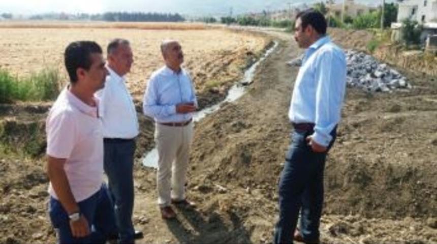 Başkan Culha, Dere Islahı &Ccedil;alışmalarını İnceledi