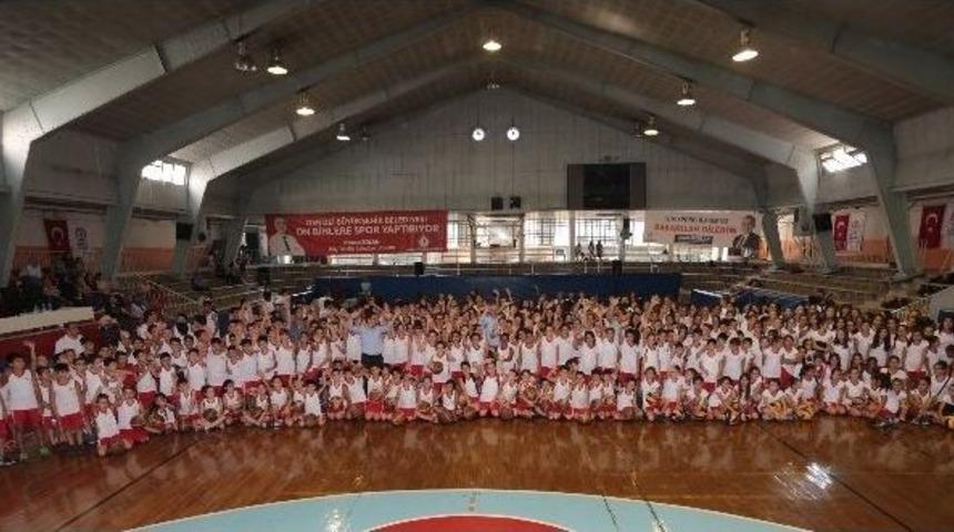 Denizli B&uuml;y&uuml;kşehir&rsquo;de Yaz Spor Okullarında Final Yapıldı