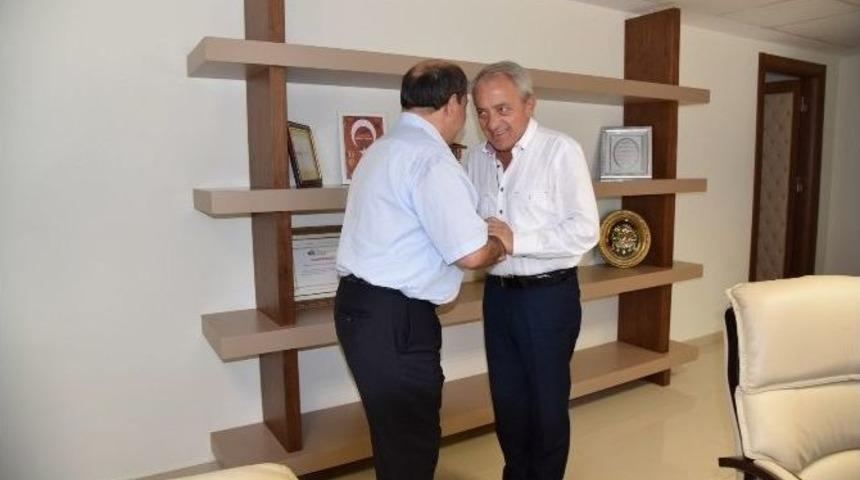 Genel M&uuml;d&uuml;r Coşkun Konuklarını Ağırladı