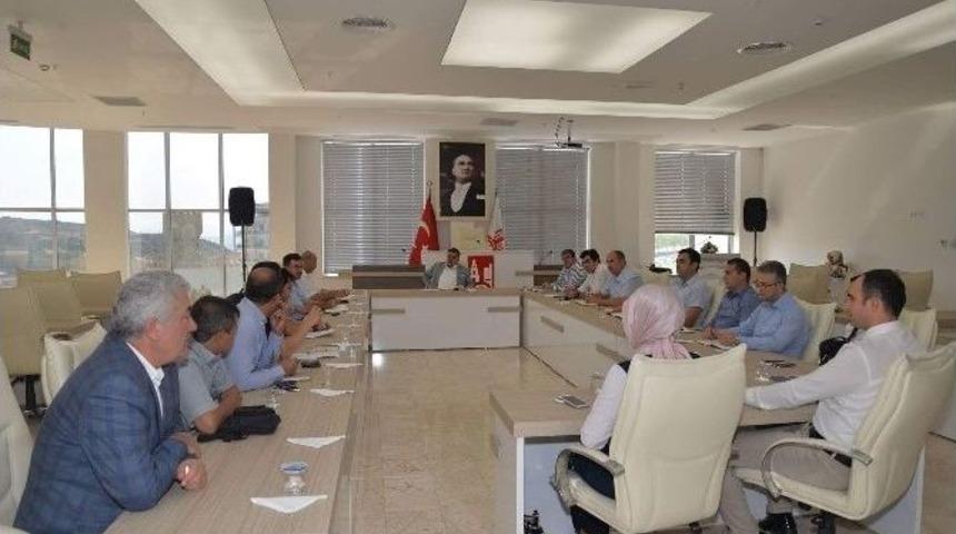 Başkan Yağcı, Haftalık İstişare Toplantısı Yaptı