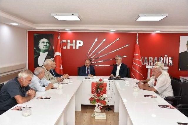 Vali Aktaş’tan Ak Parti’ye İadeyi Ziyaret