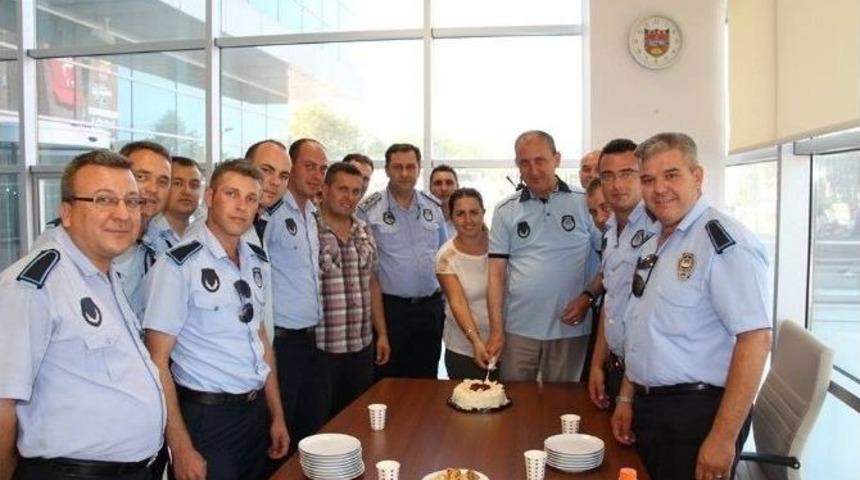 Başkan Işık&rsquo;tan Zabıtalara Jest