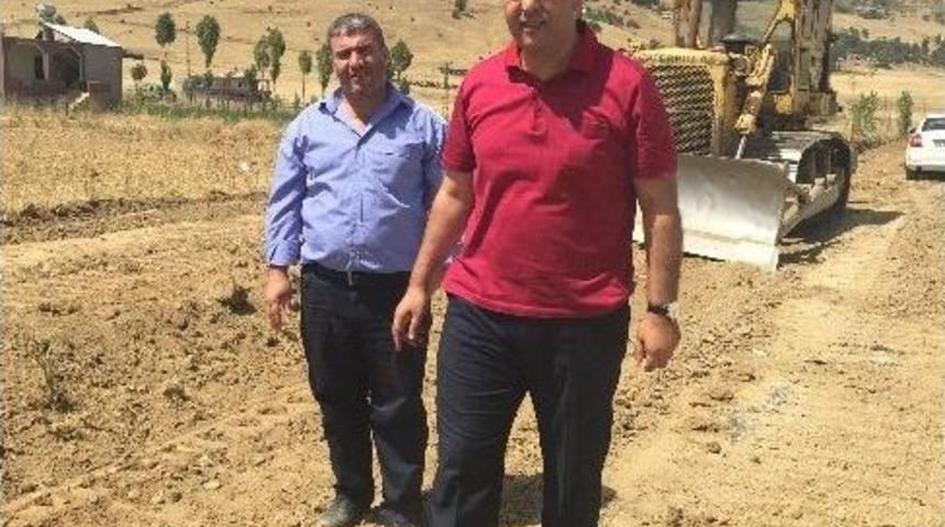 Hask&ouml;y&rsquo;de K&ouml;y İ&ccedil;i Parke Taşı Ve Asfalt &Ccedil;alışması