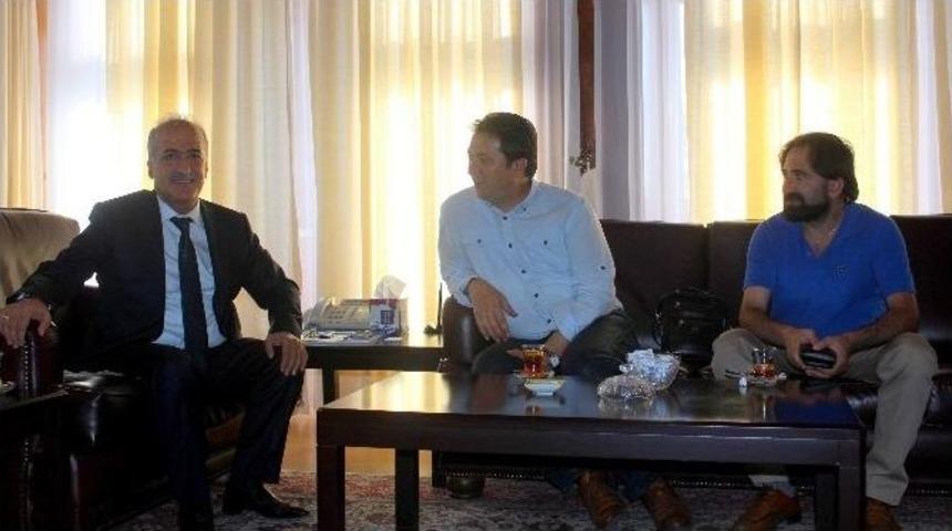 İha&rsquo;dan Rekt&ouml;r &Ccedil;omaklı&rsquo;ya Ziyaret