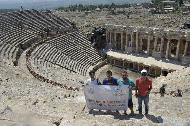 Düzceli Gençler Denizli’yi Keşfetti