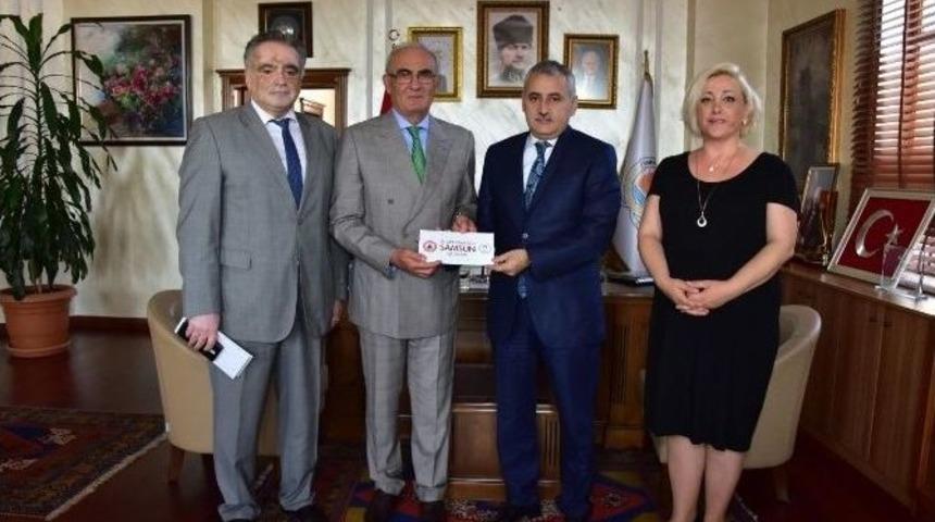 Sadef&rsquo;ten Başkan Yılmaz&rsquo;a &lsquo;samsun Tanıtım G&uuml;nleri&rsquo; Daveti