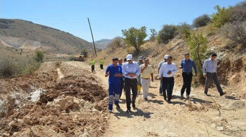 Maski Genel M&uuml;d&uuml;r&uuml; Ak&ccedil;adağ&rsquo;da İncelemelerde Bulundu